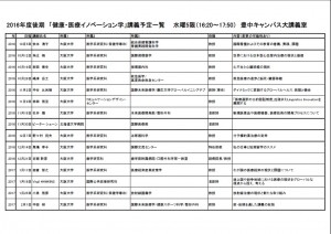 2016年度後期