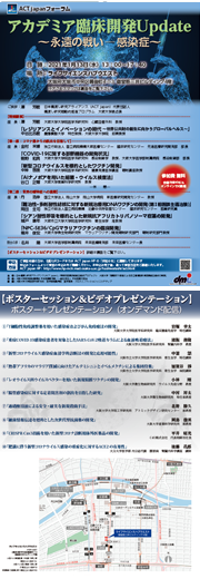ACT japanフォーラム アカデミア臨床開発Update ~永遠の戦い - 感染症~
