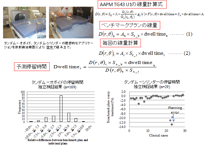 子宮頸癌に対する高線量率腔内照射治療計画の独立検証法